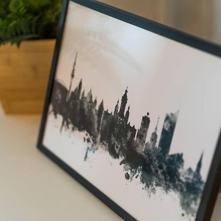 Sauber Und Modern, Netflix, Wifi, Leipzig Flair, Kueche Apartment Bagian luar foto