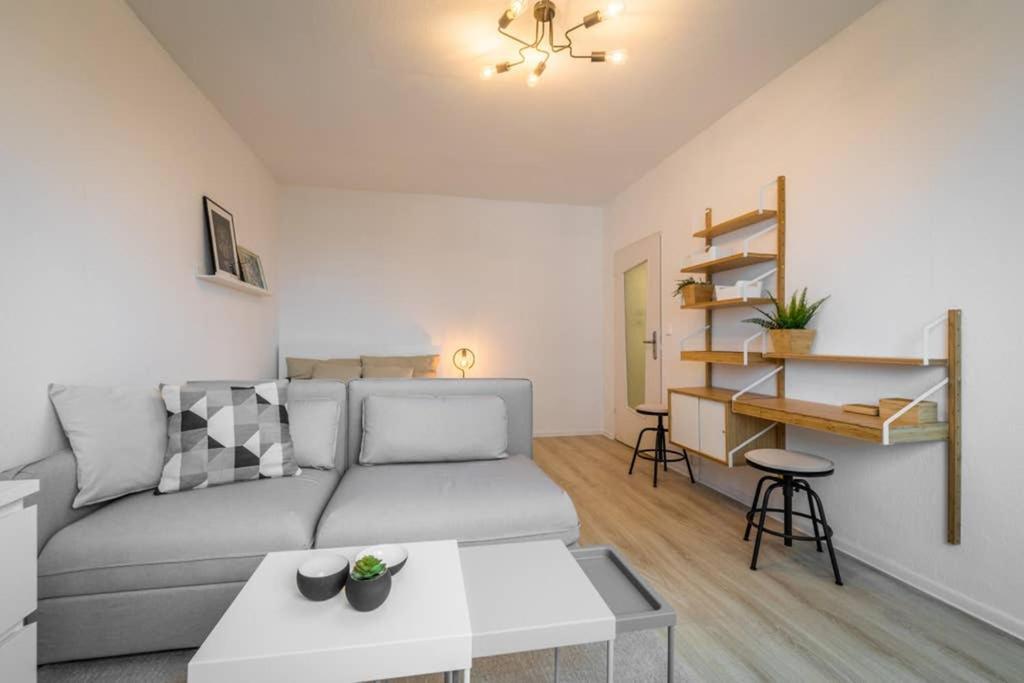 Sauber Und Modern, Netflix, Wifi, Leipzig Flair, Kueche Apartment Bagian luar foto