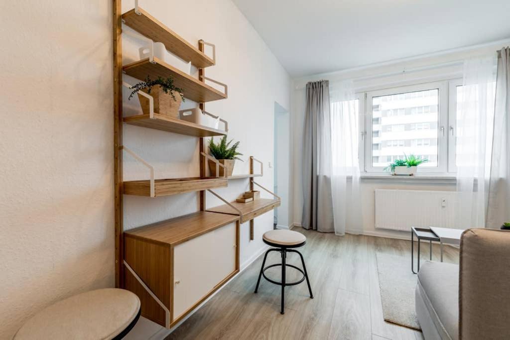 Sauber Und Modern, Netflix, Wifi, Leipzig Flair, Kueche Apartment Bagian luar foto