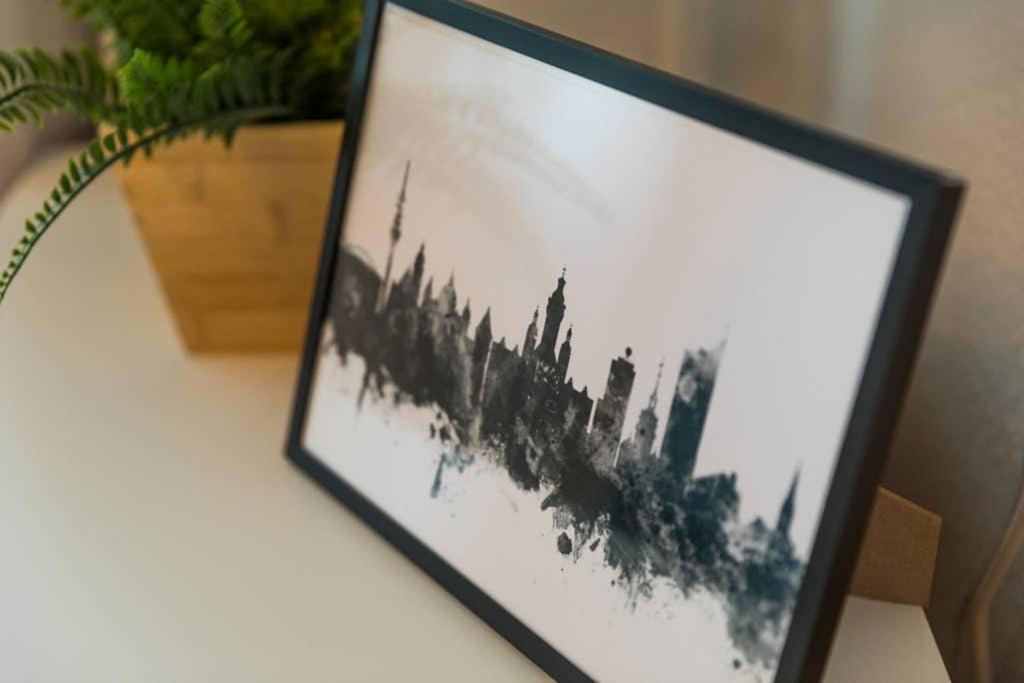 Sauber Und Modern, Netflix, Wifi, Leipzig Flair, Kueche Apartment Bagian luar foto