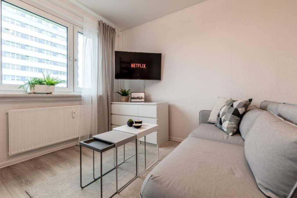 Sauber Und Modern, Netflix, Wifi, Leipzig Flair, Kueche Apartment Bagian luar foto