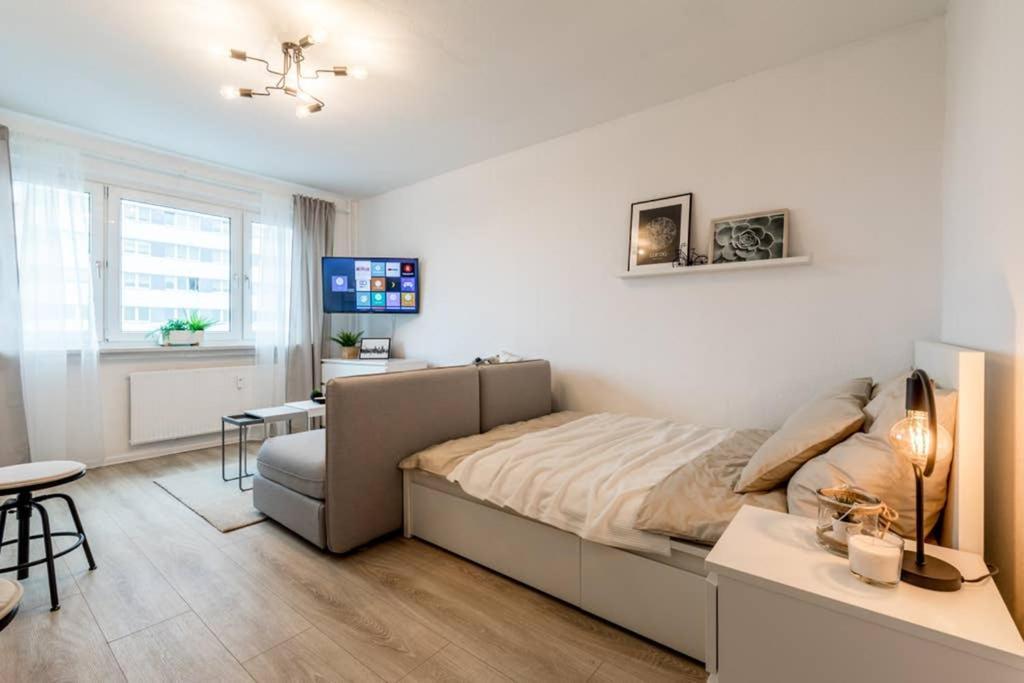 Sauber Und Modern, Netflix, Wifi, Leipzig Flair, Kueche Apartment Bagian luar foto